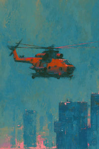 Helicopter Wall Art