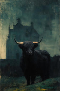 Highland Cow Wall Art
