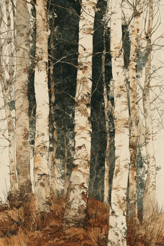 Birch Forest Wall Art — wall art collection