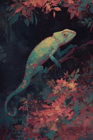 Chameleon Wall Art — wall art collection