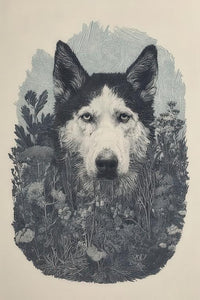 Husky Wall Art