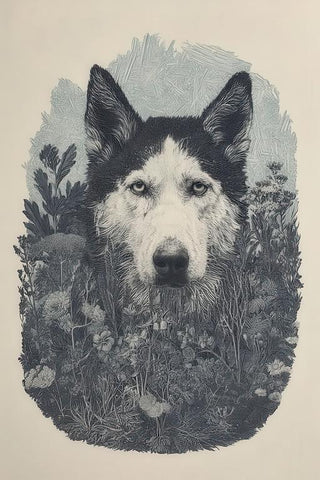 Husky Wall Art — wall art collection