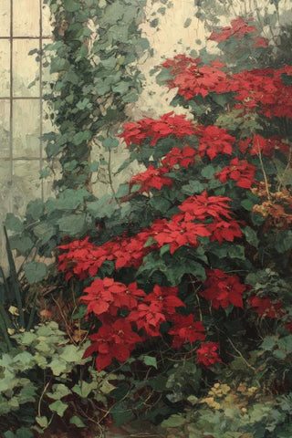 Poinsettias Wall Art — wall art collection