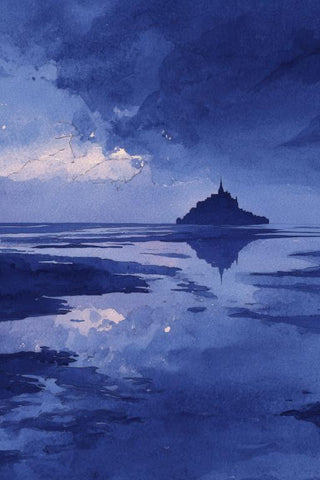 Mont Saint-michel Wall Art — wall art collection