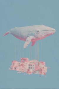 Blue Whale Wall Art