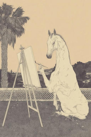 Andalusian Horse Wall Art — wall art collection