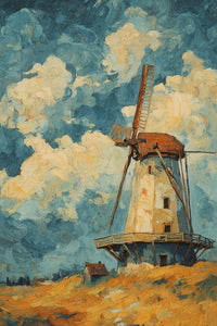 Windmills Wall Art
