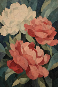 Peony Wall Art