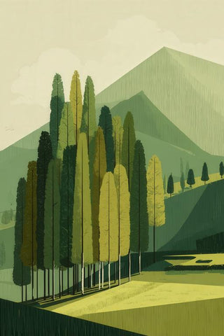 Green Field Wall Art — wall art collection