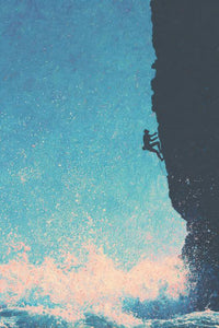 Rock Climbing Wall Art