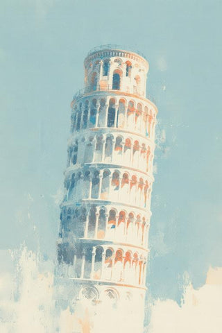Leaning Tower Of Pisa Wall Art — wall art collection