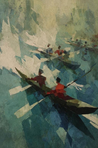 Kayaks And Canoes Wall Art — wall art collection