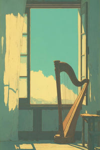 Harp Wall Art