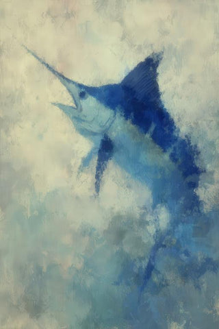 Blue Marlin Wall Art — wall art collection