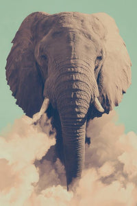 Savanna Elephant Wall Art