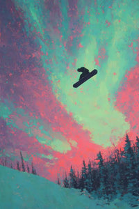 Snowboarding Wall Art