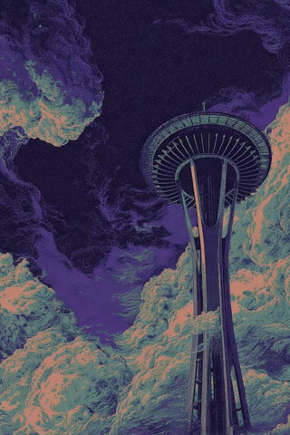 Space Needle (seattle) Wall Art — wall art collection