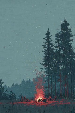 Fireflies Wall Art — wall art collection