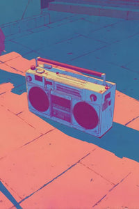 Boombox Wall Art