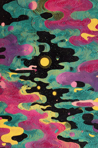 Japanese Psychedelic Wall Art — wall art collection