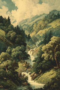 Fields And Valleys Wall Art
