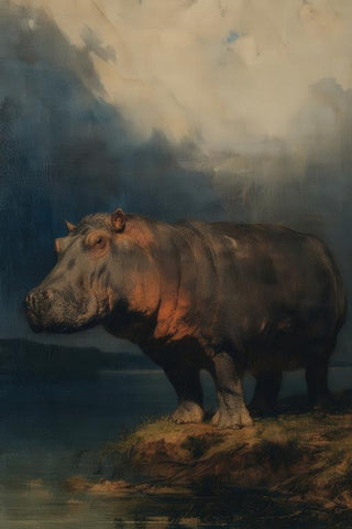 Hippo Wall Art — wall art collection