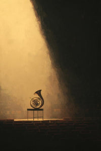 French Horn Wall Art