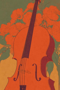 Cello Wall Art